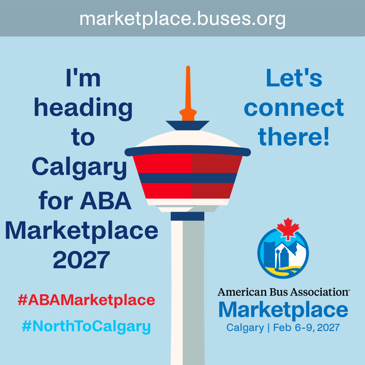 Heading to Calgary to Marketplace 2027