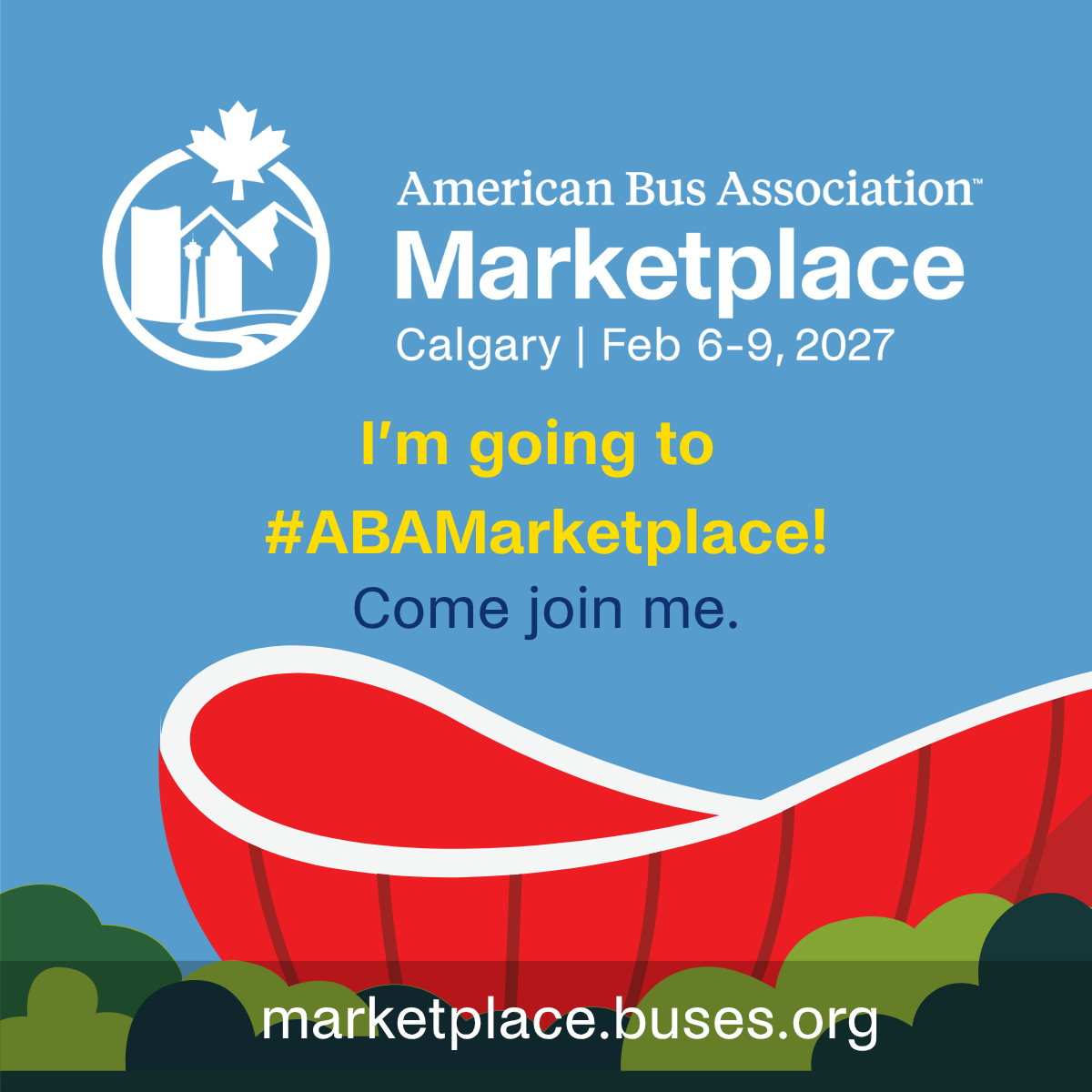 I’m going to #ABAMarketplace!