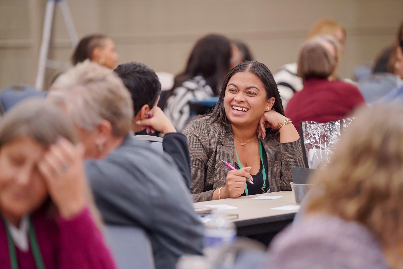WIB sharing ideas during WIB Day